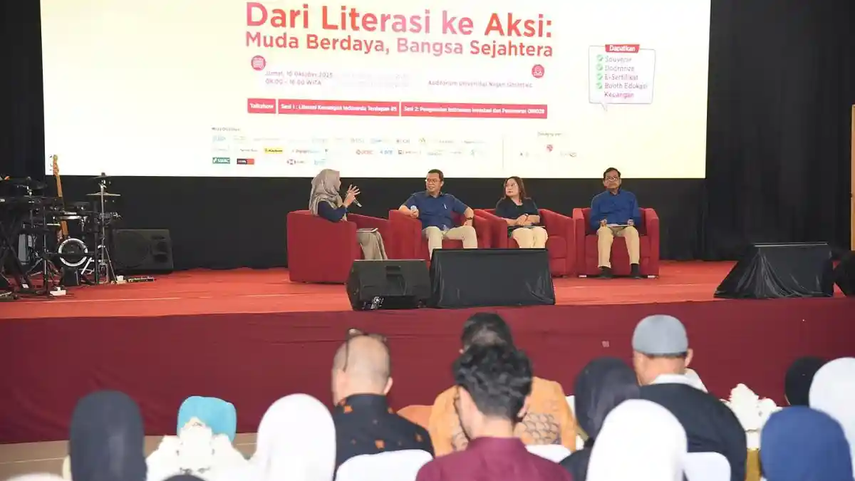Kemenkeu Gelar Talkshow di UNG, Ajak Mahasiswa Jadi Agen Perubahan Lewat Literasi Keuangan