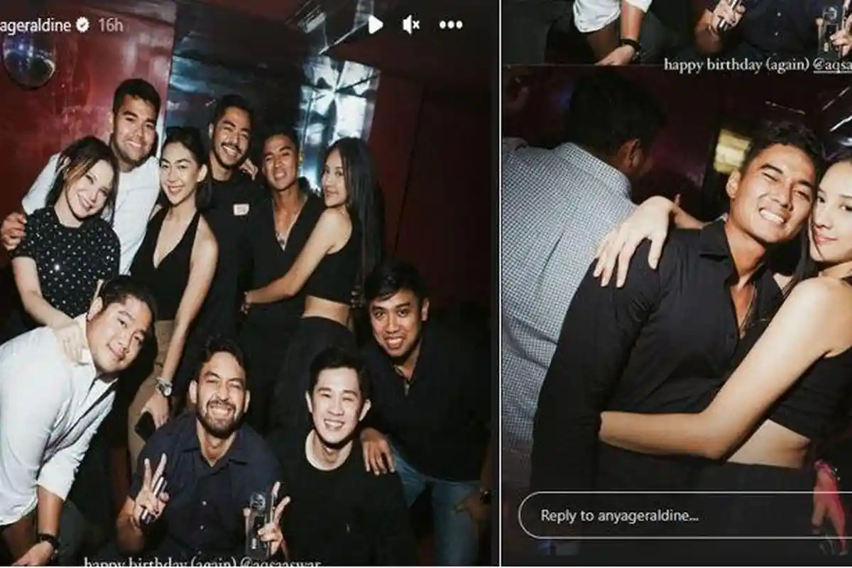 Anya Geraldine Mesra Peluk Asqa Aswar di Belakang Nadif Zahiruddin