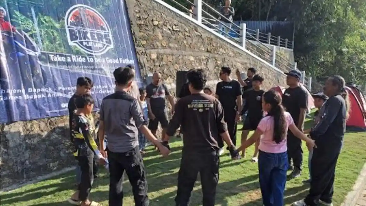 PCX Bikers Playland AMY Honda Istimewa Ajak Quality Time Ayah dan Anak di "PCX Bikers Playland" - Tribunjogja.com