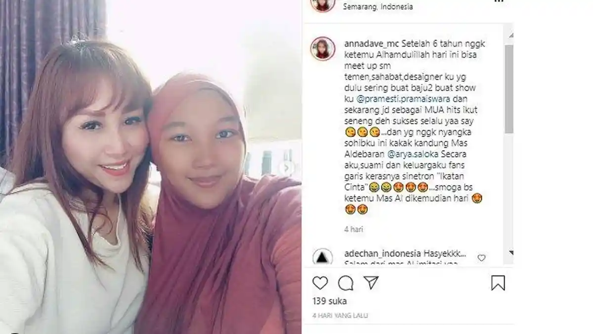 Ikut Tersorot saat Adiknya Naik Daun, Inilah Sosok Kakak Kandung Arya Saloka, Terungkap Profesinya