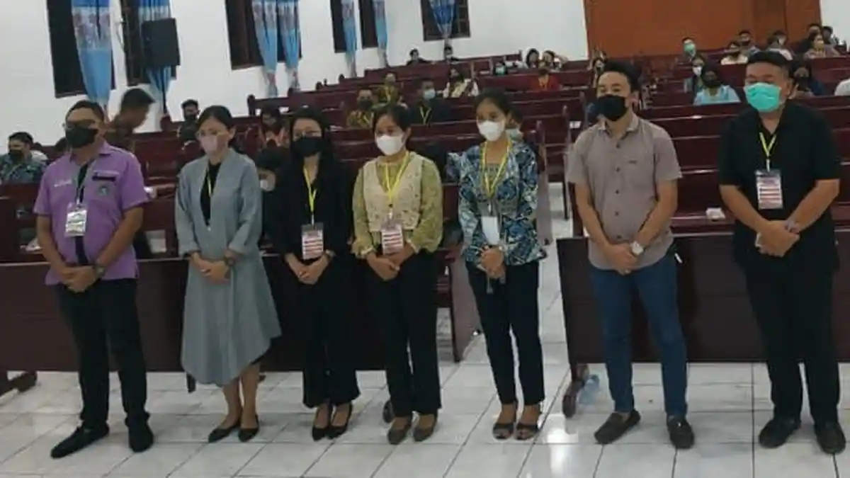 Gabriel Marjulando Tangkere Resmi Pimpin Kompelsus Pemuda Sinode GMIBM Periode 2021-2026