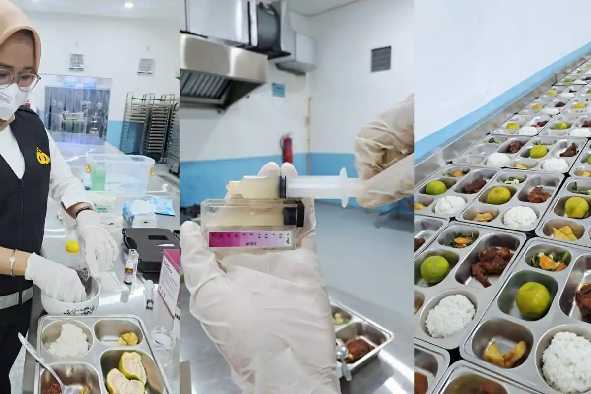 Cegah Zat Berbahaya, Dokkes Polres Pematangsiantar Uji Makanan Bergizi untuk Ribuan Pelajar