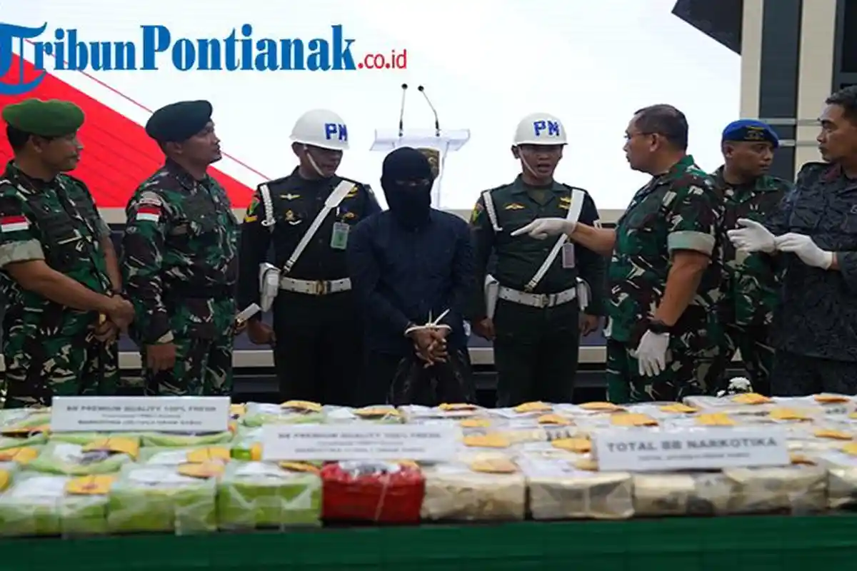 Satgas Pamtas Ungkap Modus Baru Penyelundupan Narkoba Lewat Liquid Vape di Kalbar