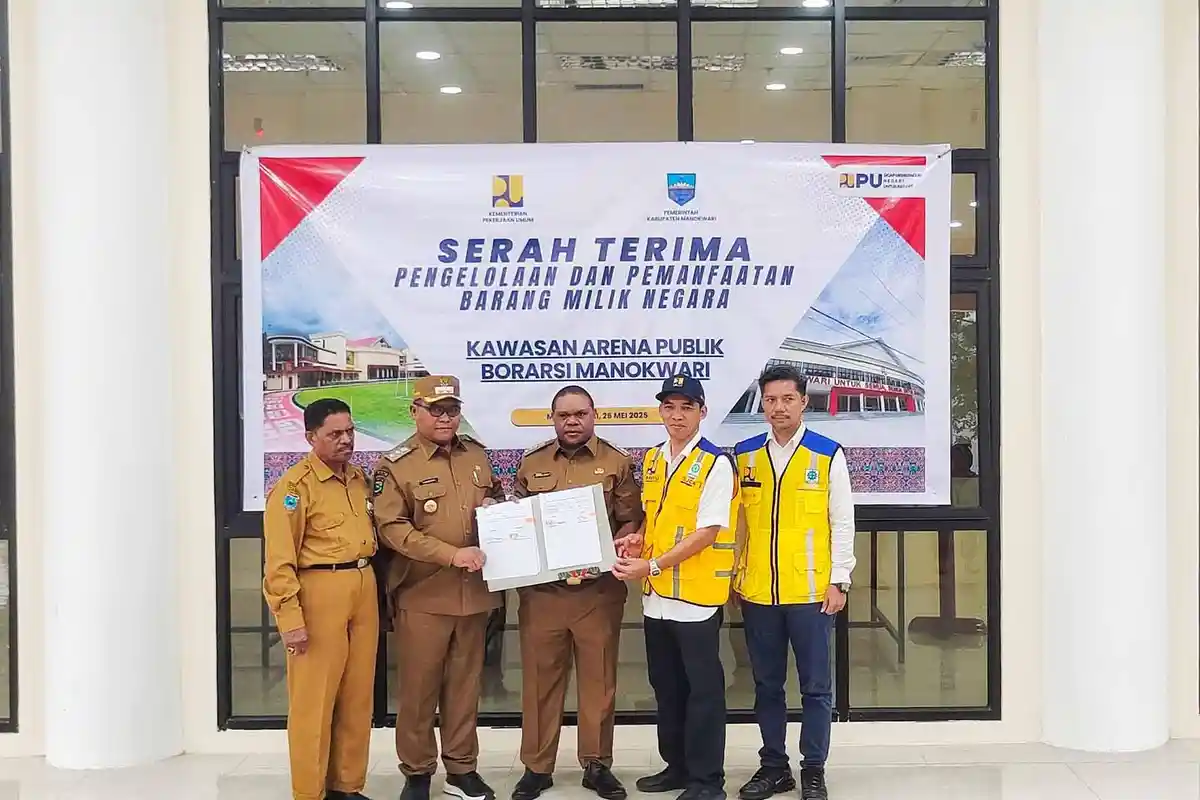 Pemkab Manokwari Resmi Terima Pengelolaan RTP Borarsi dari Kementerian PUPR