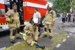 Simulasi Kebakaran di Kompleks Gedung Kompas Gramedia