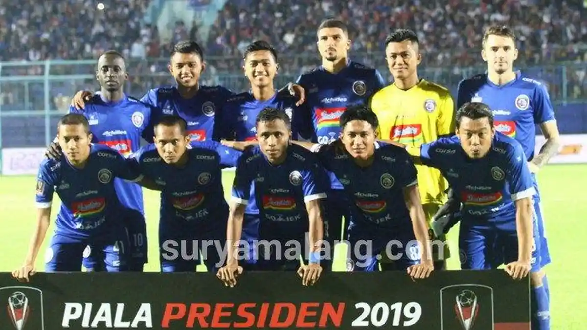 Babak 8 Besar Piala Presiden 2019, Daftar Lengkap Pemain Arema FC yang Dibawa ke Bhayangkara FC