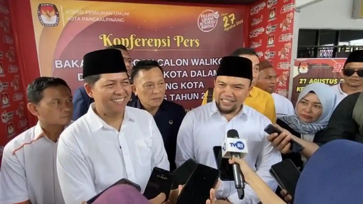Optimisme Basit-Ust Dede di Pilkada Ulang Pangkalpinang, Punya Keinginan Besar untuk 'Berbenah'