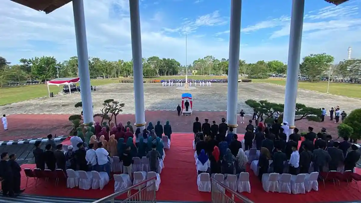 Bupati Mukomuko Choirul Huda Hadiri Pergantian PAW Anggota BPD Desa Sido Makmur