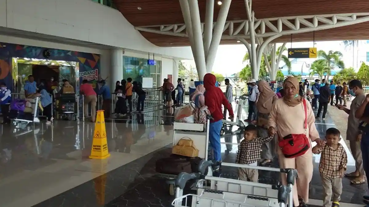 Ini Tanggal Puncak Arus Balik Mudik Lebaran Idulfitri 2022 di Bandara Mopah Merauke