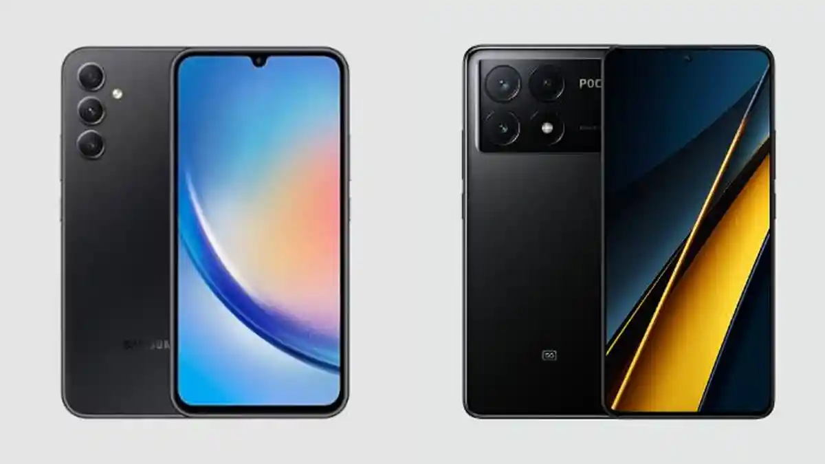 Perbandingan Spek dan Harga HP Samsung Galaxy A34 5G dengan Xiaomi POCO X6 Pro 5G, Beda Rp 200 Ribu