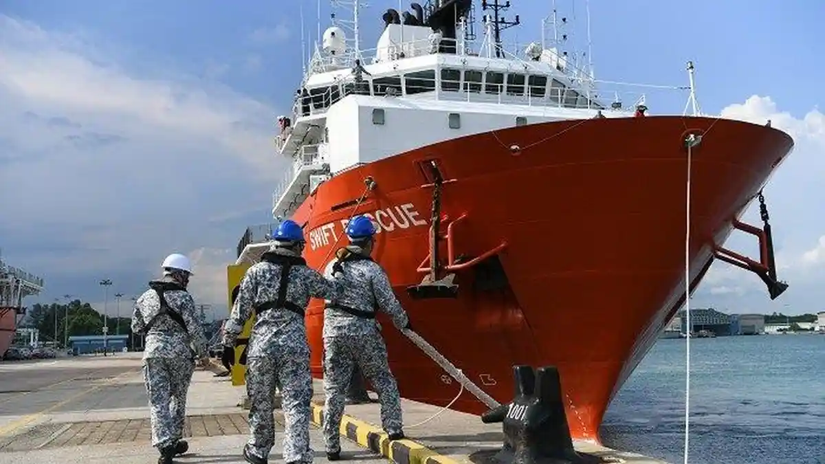 Mengintip Kecanggihan MV Swift Rescue, Kapal Singapura Berhasil Foto KRI Nanggala-402 di Dalam Laut