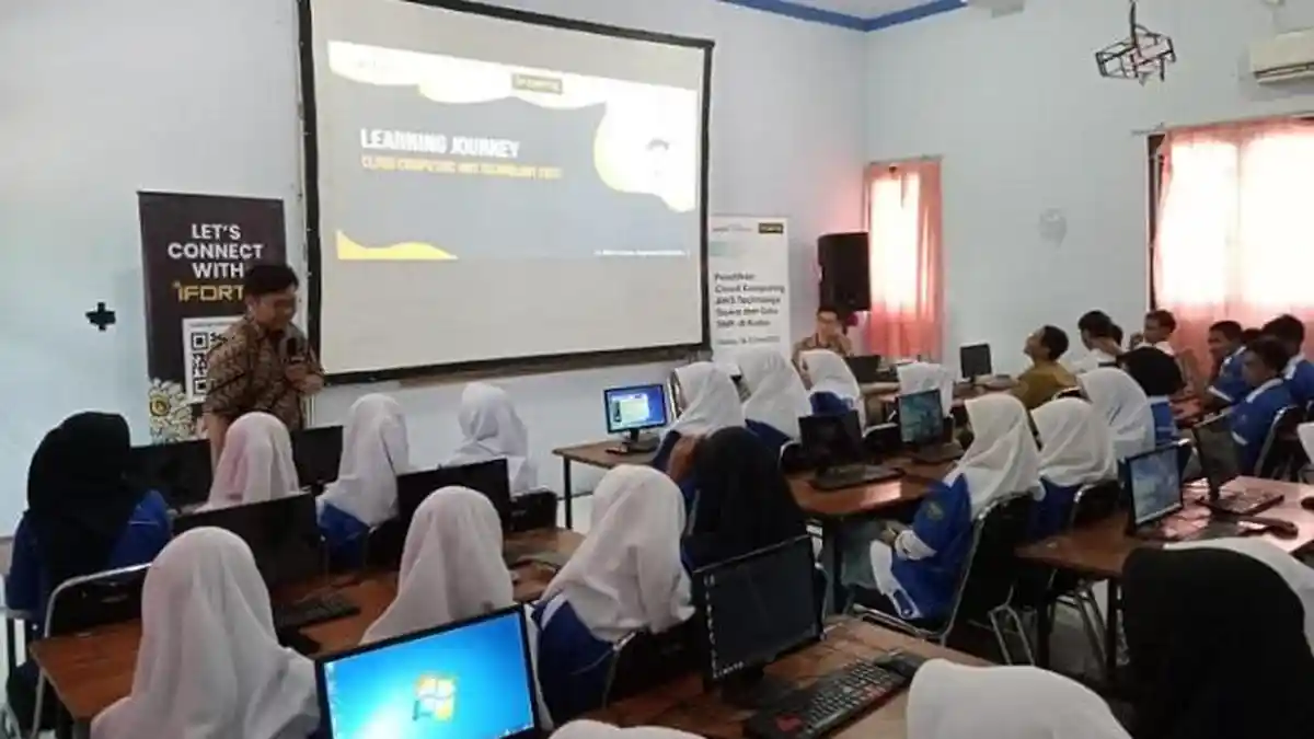 83 Siswa SMK Muhammadiyah Jekulo Kudus Dilatih Jadi SDM Khusus Bidang Teknik Komputer Jaringan