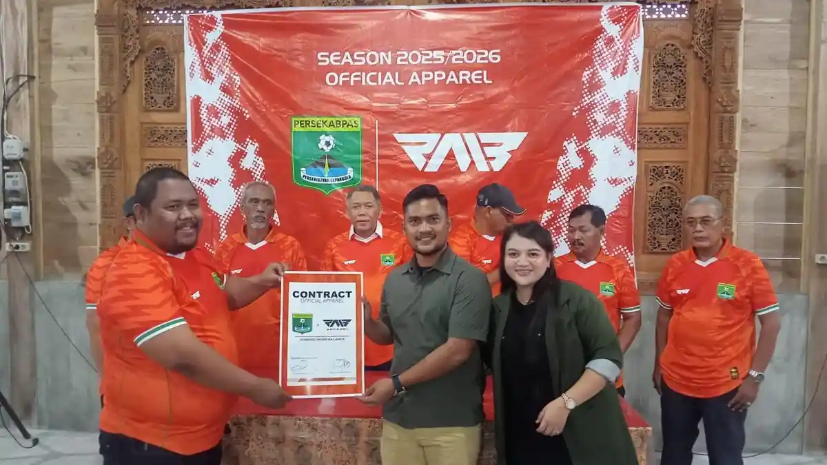 RMB Apparel Resmi Jadi Sponsor Persekabpas Pasuruan di Liga Nusantara