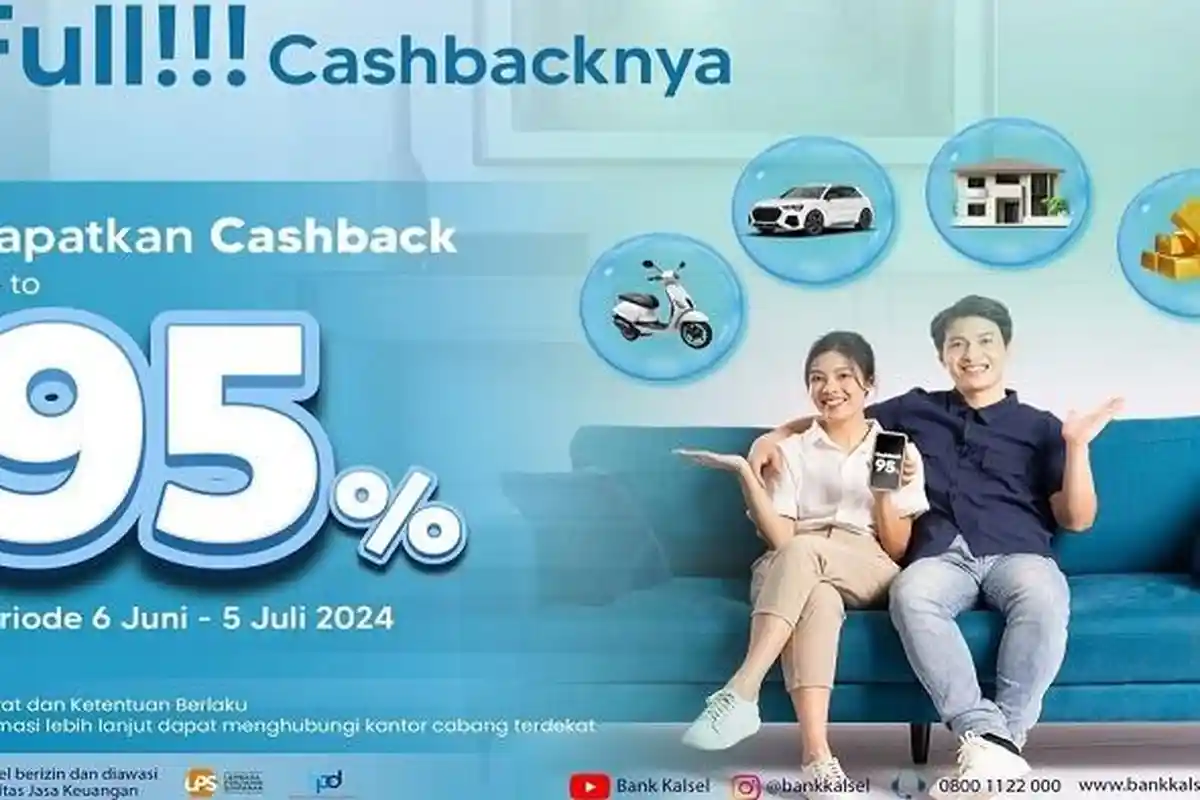 Tidak Perlu Mikir Lama, Kredit Multiguna Bank Kalsel Full Cashback 95 Persen