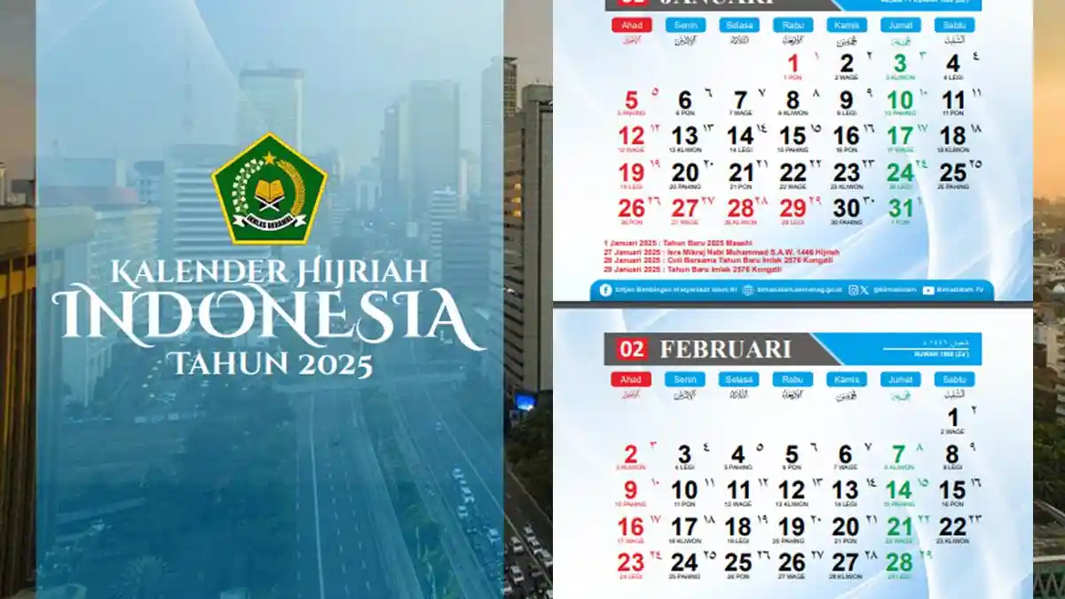 Kalender Jawa Weton 2025 Januari, Februari, Maret, April, Mei, Juni, Juli Hingga Desember