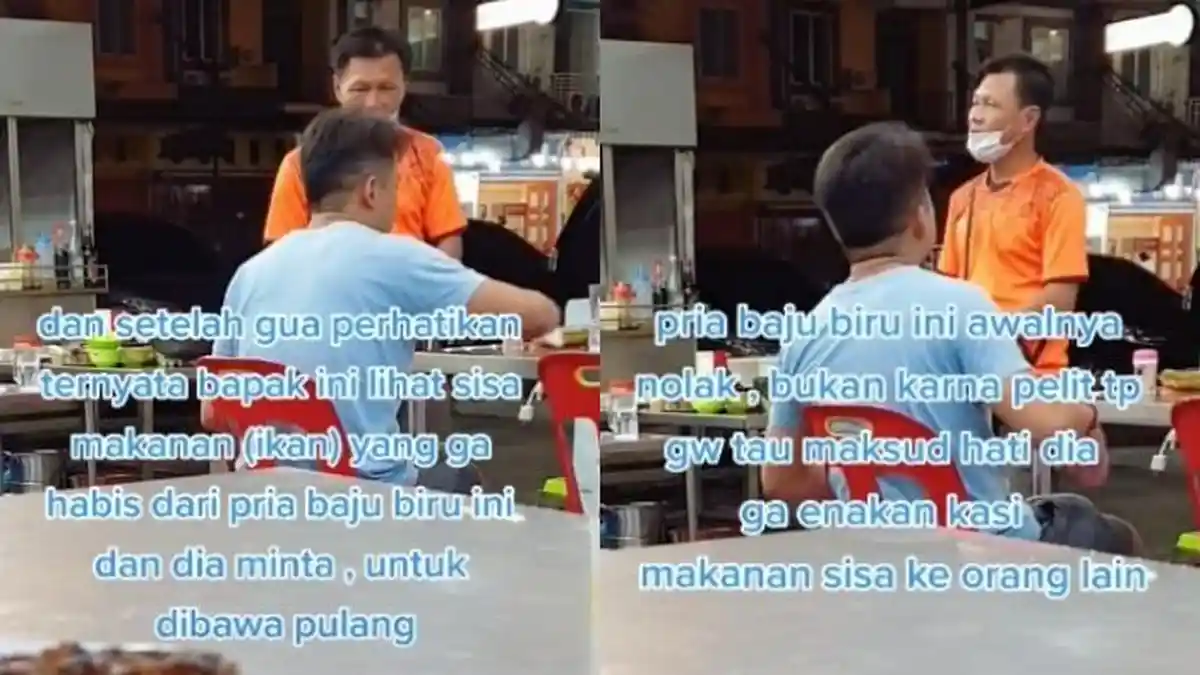 VIRAL Penjual Jambu Minta Makanan Sisa ke Pembeli di Rumah Makan, Ternyata Begini Kisah Dibaliknya
