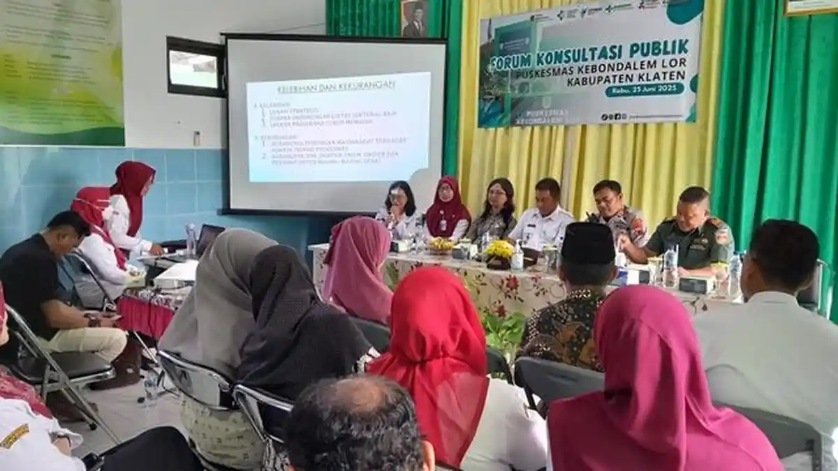 Konsultasi Publik Program Integrasi Layanan Kesehatan Primer di Klaten ...