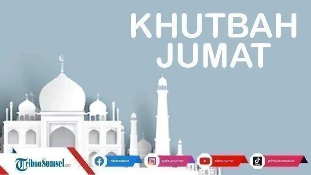 Materi Khutbah Jumat Terakhir Bulan Ramadhan 1446H/2025, Penuh Haru dan Khidmat, Tersedia PDF