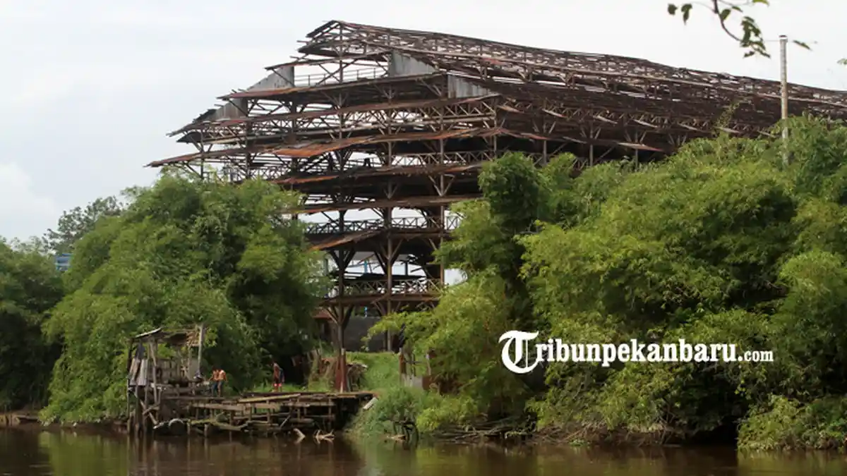 FOTO: Atap Seng Pabrik Karet di Pekanbaru ini Sudah Banyak yang Hilang - foto_atap_seng_pabrik_karet_di_pekanbaru_ini_sudah_banyak_yang_hilang_4.jpg