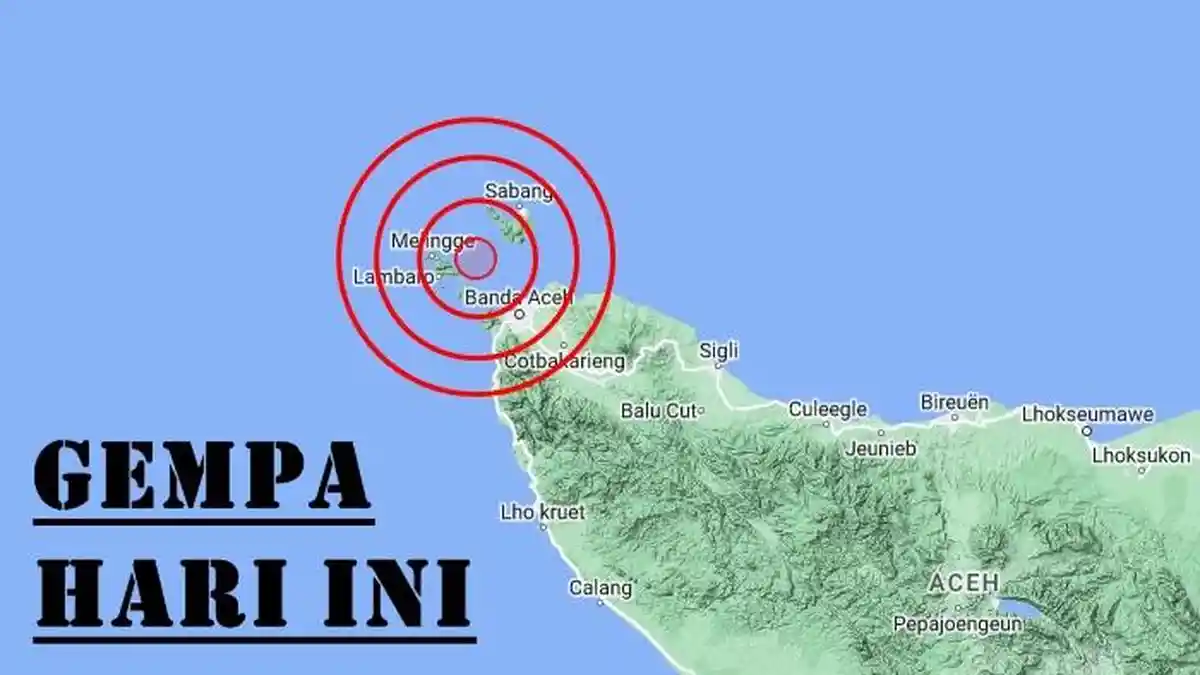 Gempa Hari Ini Selasa 12 September 2023, Info BMKG Magnitudo 5,2 Baru Saja Guncang Aceh