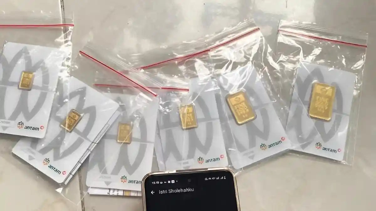 Harga Emas Antam Hari Ini 9 Mei 2026 Stagnan Tidak Bergerak