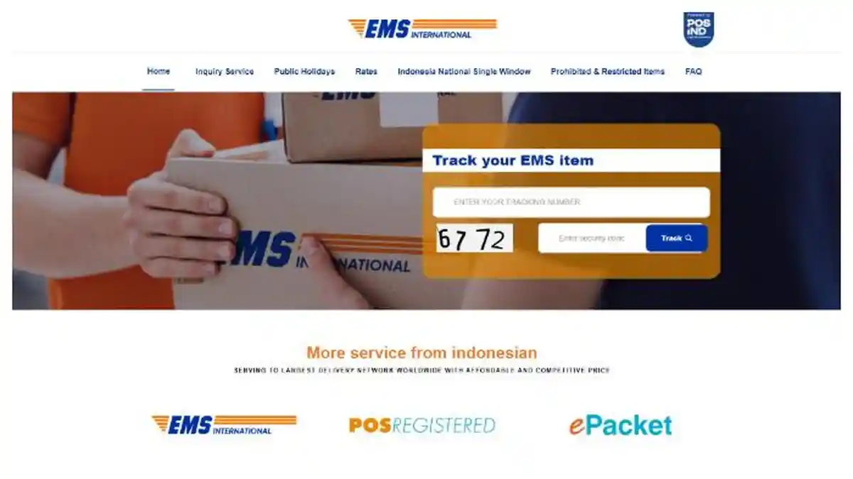 Cara Cek Resi EMS Internasional Secara Online, Lacak Paketmu Pakai Nomor Resi dengan Gampang