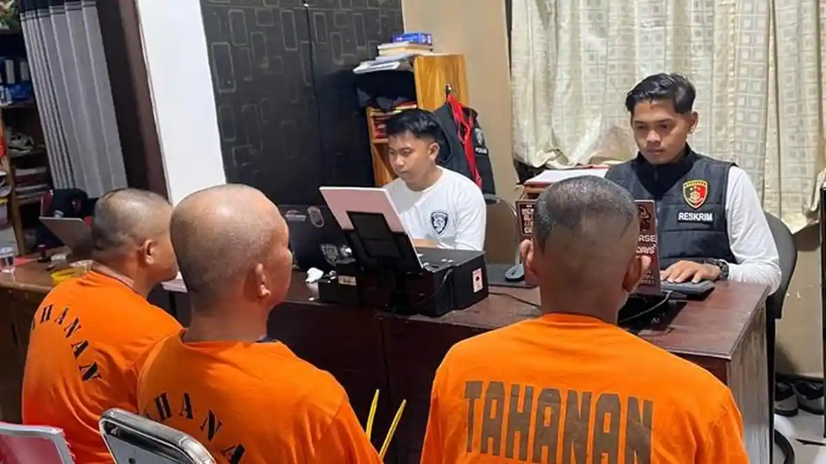 Polres Situbondo Tangkap Pencuri dan Penadah Motor di Delapan Lokasi