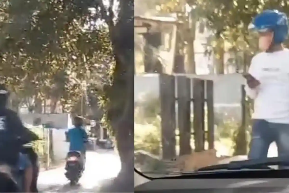 Viral Warga di Surabaya Rekam Aksi Komplotan Maling, Curi 2 Motor Sekaligus di Parkiran Apotek