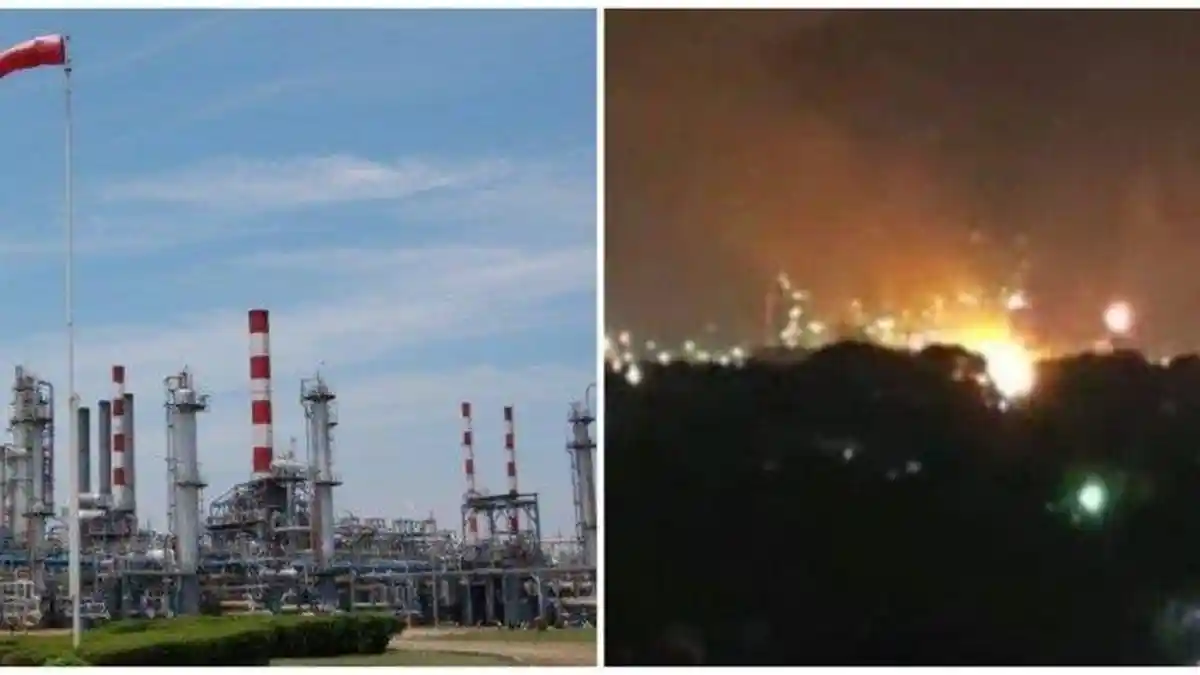 5 Orang Pekerja Terluka Akibat Ledakan Kilang Minyak PT Pertamina ...