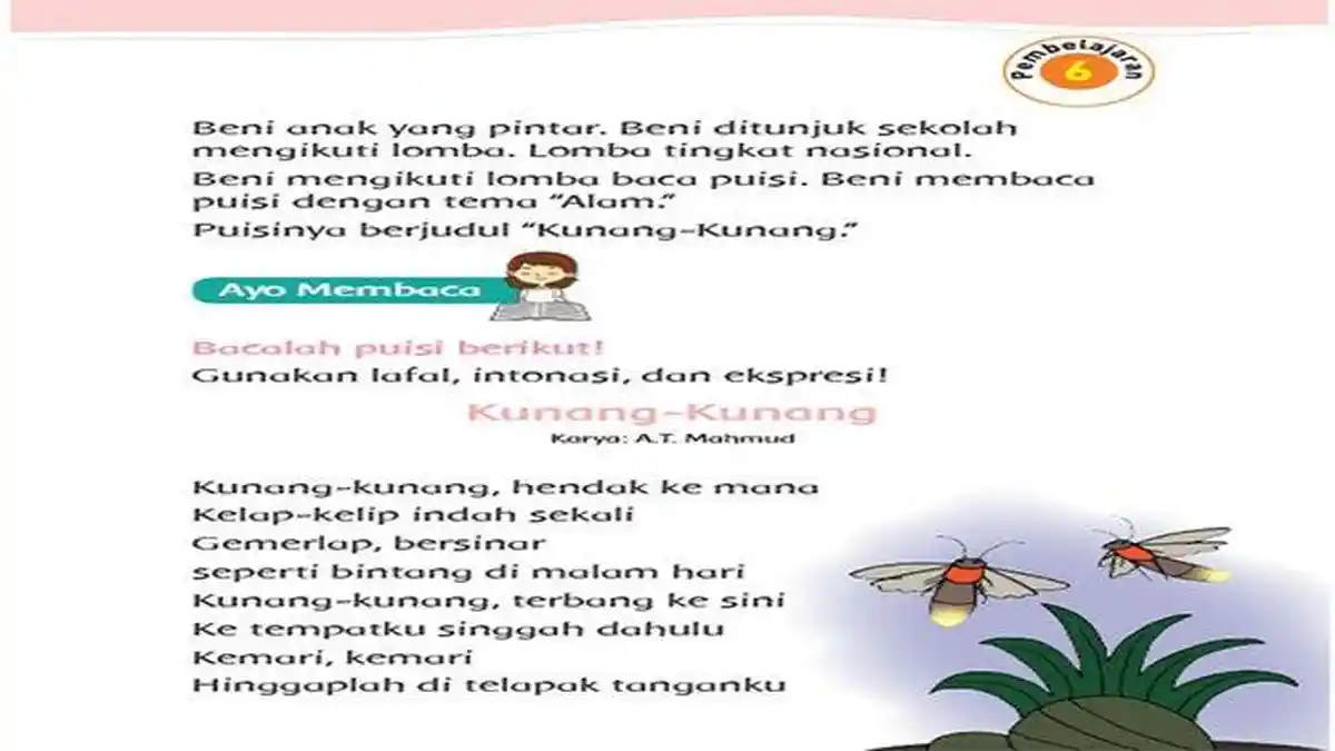 Kunci Jawaban Tema 5 Kelas 2 SD Halaman 107 108 109 110 111 112 113 114 115 Subtema 2