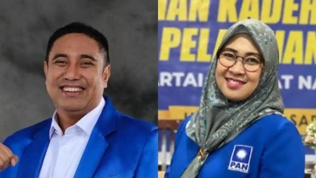 Profil Chaidir Syam dan Husniah Talenrang, Duel Dua Bupati di Muswil PAN Sulsel