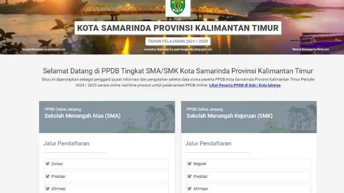 6 SMA Terbaik di Samarinda versi Nilai UTBK SNBT, Referensi Daftar PPDB 2024