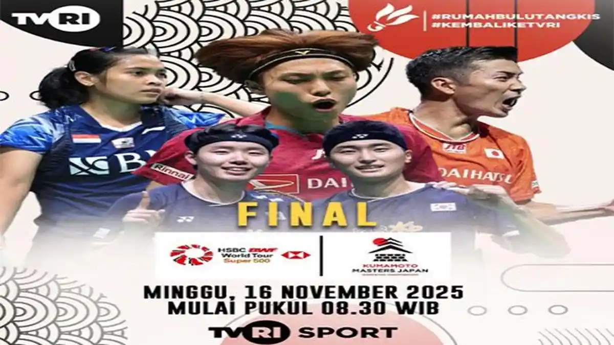 Live Hasil Final Badminton Kumamoto Masters 2025 Super 500 Hari Ini Lengkap Daftar Juara