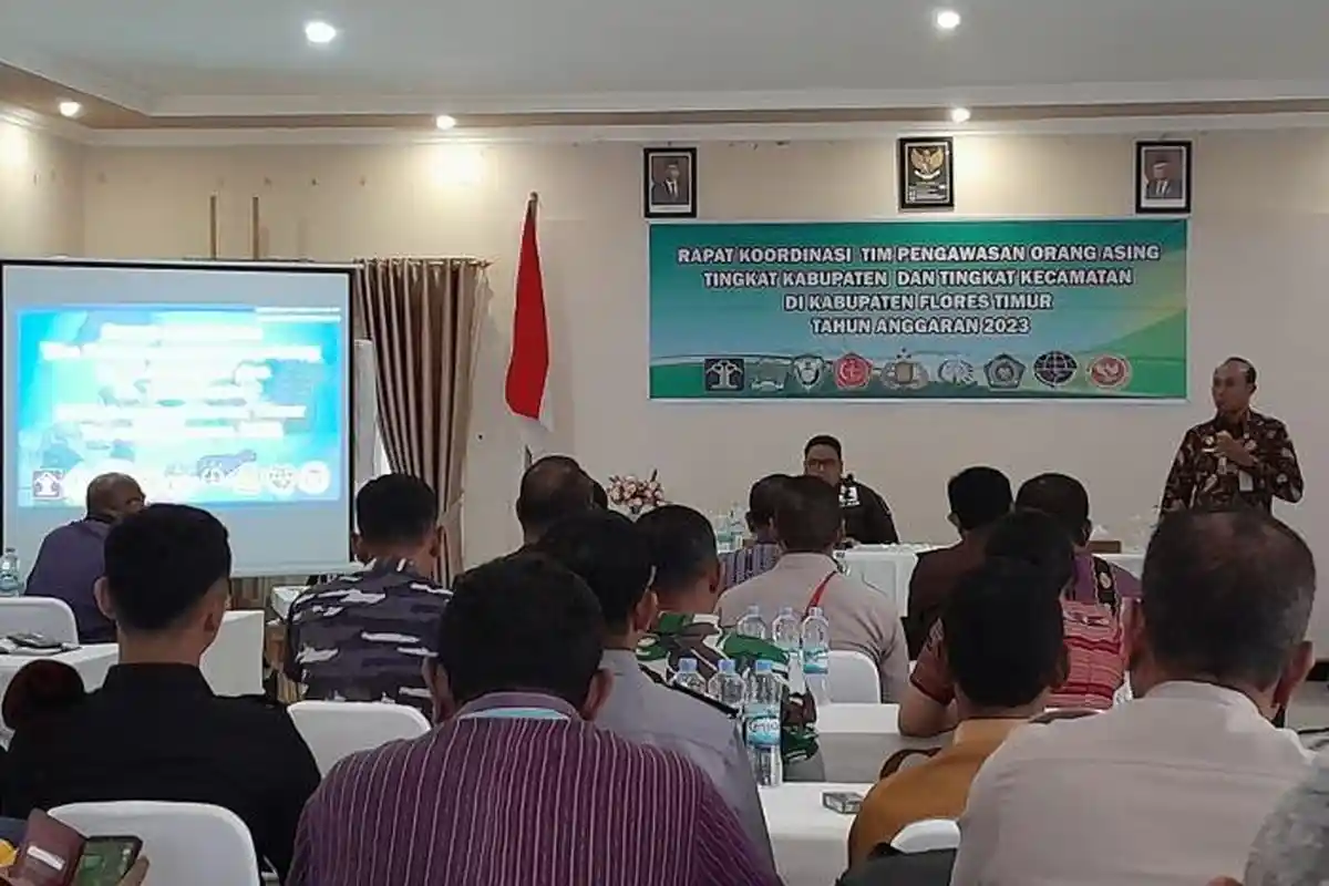 Imigrasi Maumere Gelar Rapat Koordinasi Tim PORA di Kabupaten Flores Timur