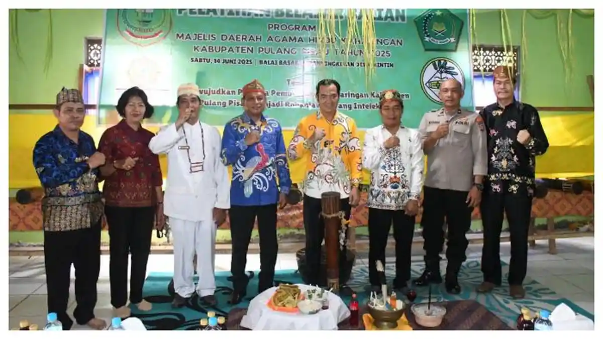 Lestarikan Adat Leluhur: Bupati Pulang Pisau Buka Program 'Balajar Balian' Bagi Pemuda Kaharingan