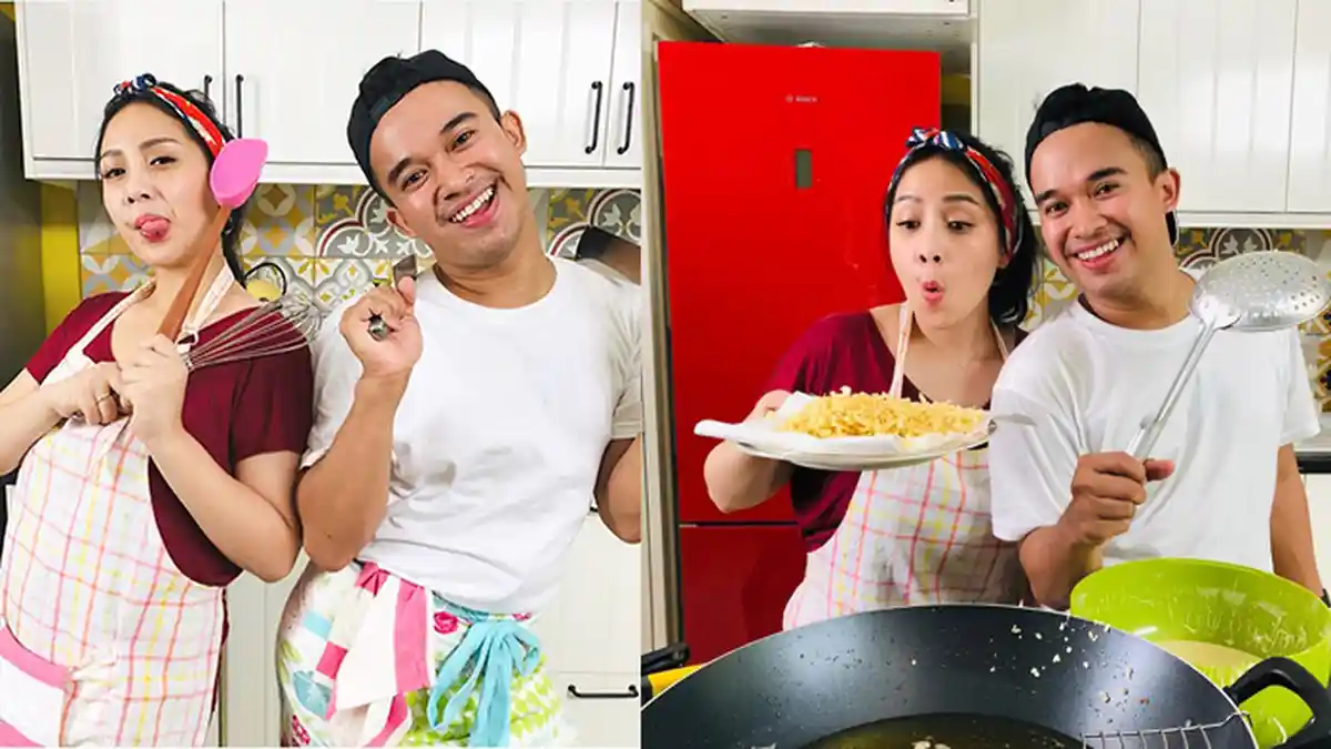 Masak Kepiting Bareng Anwar, Penampilan Polos Nagita Slavina Jadi Perbincangan Netter