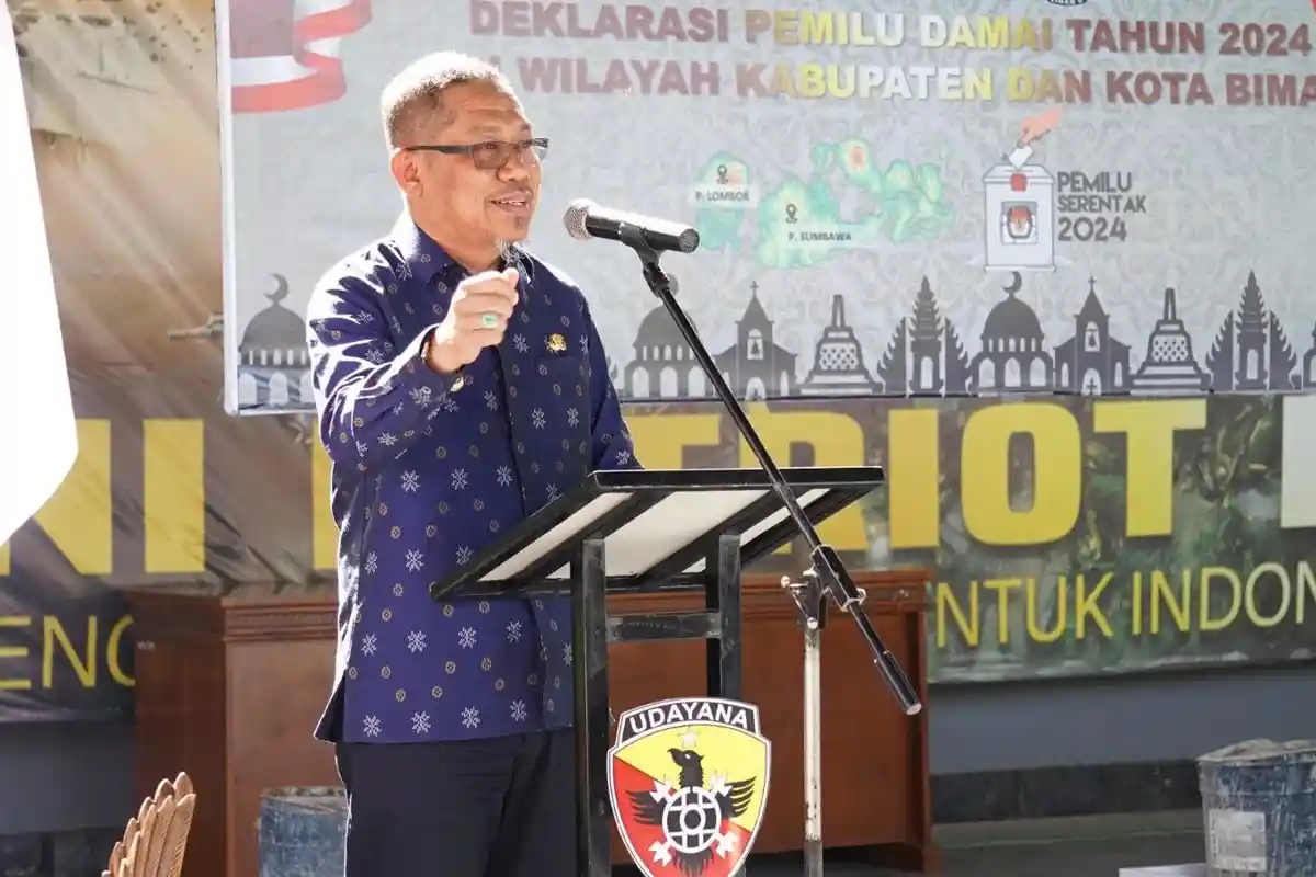Pemkot Bima Ajak Warga Rayakan Pemilu 2024 Secara Damai