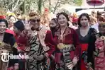 Peringatan Nyepi di Solo : Gibran Kenakan Pakaian Adat Payas Agung, Dulu Cuma Bangsawan yang Boleh