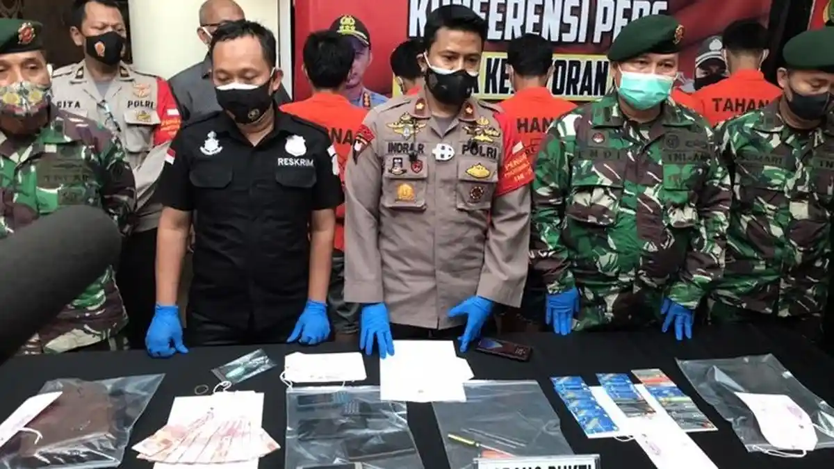 Pembobol ATM Ditangkap, Beraksi di Kompleks Kostrad, Ini Jumlah Uang Diambil 