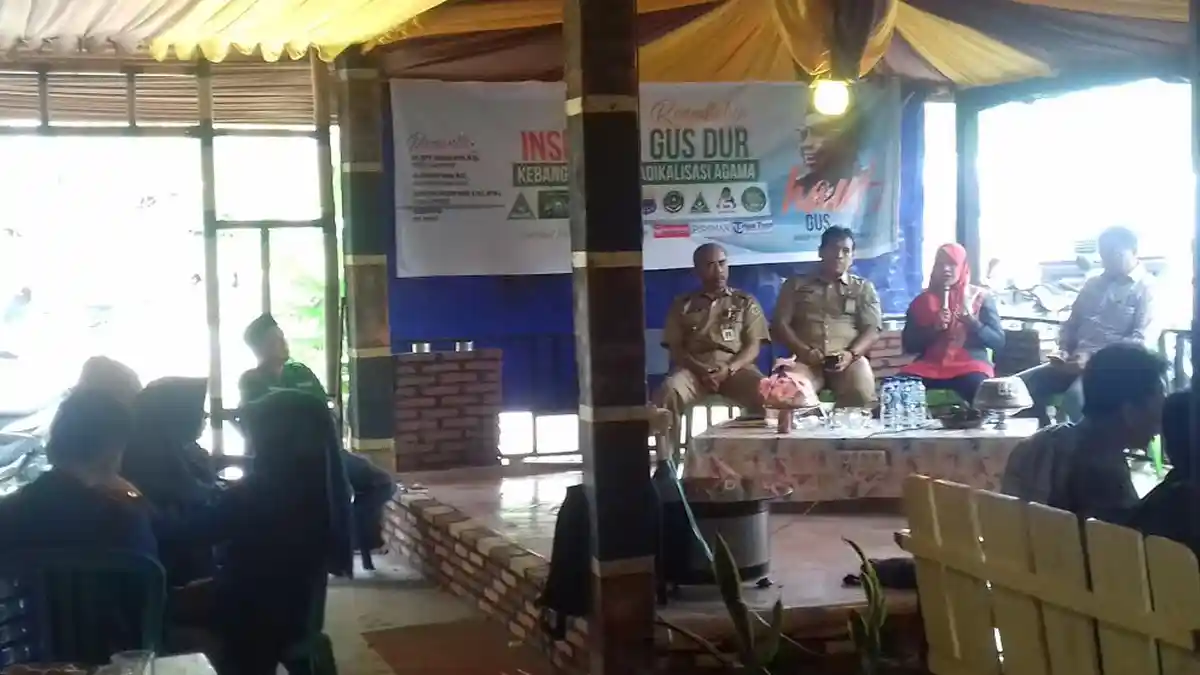 Haul Gus Dur ke-7, Aktivis Muda NU dan DDI Gelar Dialog Kebangsaan di Pinrang