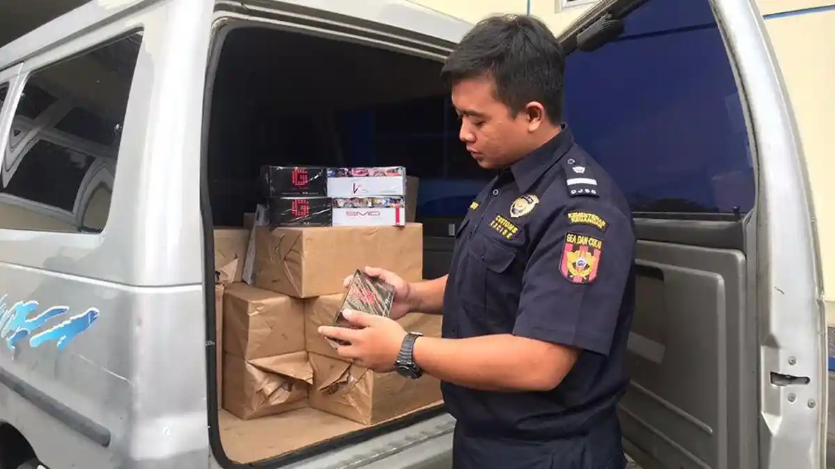 Lakukan Penindakan Di Berbagai Daerah, Bukti Keseriusan Bea Cukai Perangi Rokok Ilegal