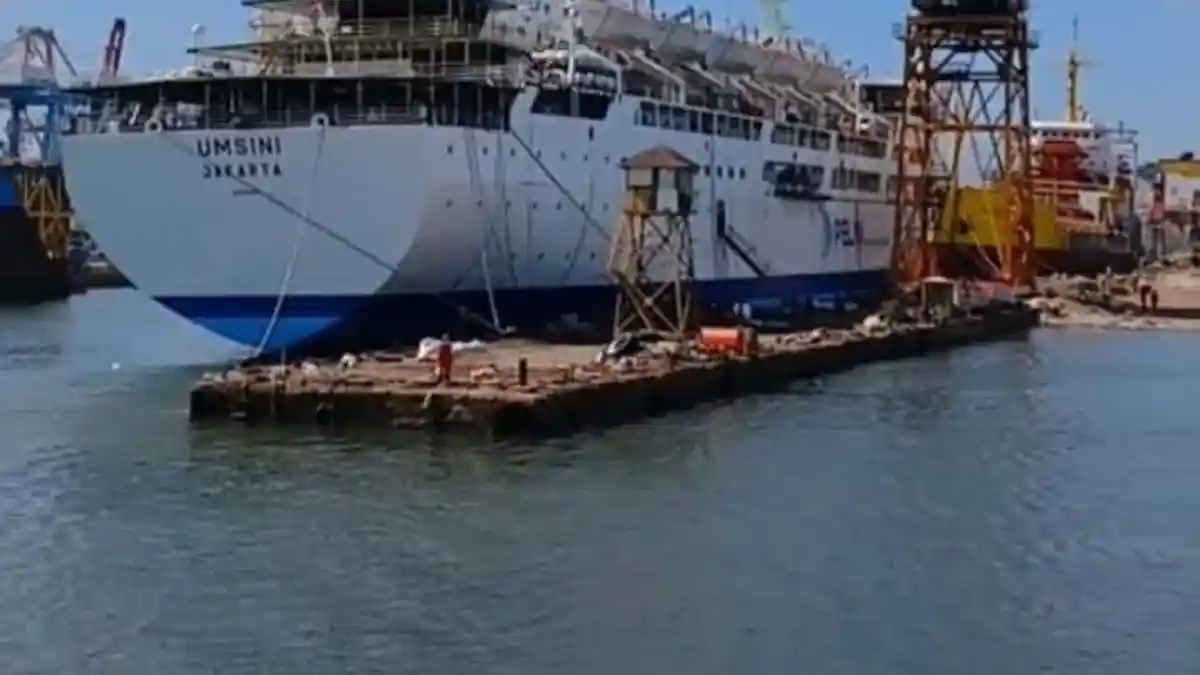 KM Umsini Muncul dengan Tampilan Baru, Segera Angkut Penumpang dari Kijang Usai Docking