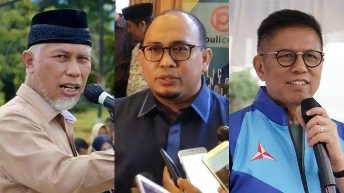 Update Elektabilitas Calon Gubernur Sumbar 2024: 3 Sosok Berpeluang Bertarung, 1 Sulit Dikalahkan