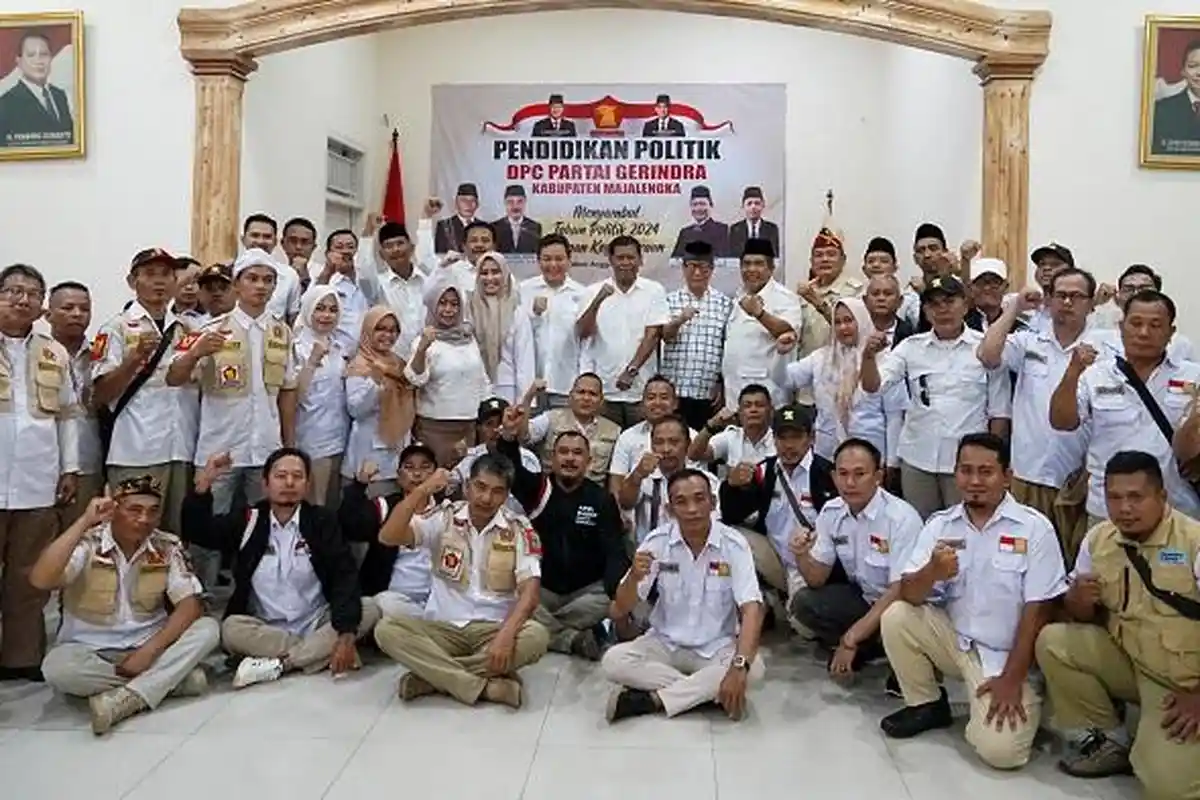 Gerindra Majalengka Optimis Raup 60 Persen Suara untuk H. Eman-Dena di Pilkada Majalengka 