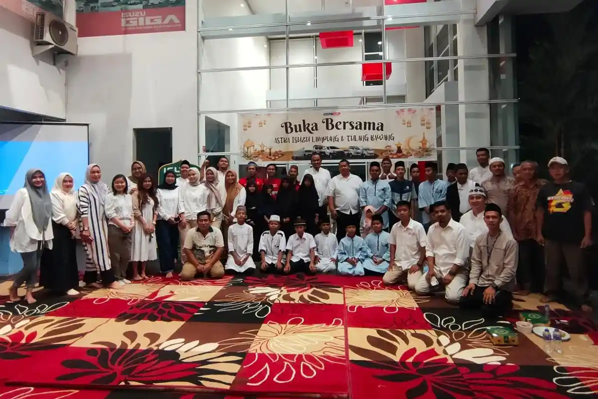 Astra Isuzu Lampung dan Tulang Bawang Sukses Gelar Iftar dan Baksos dengan Komunitas dan Anak Yatim - BUKBER-Astra-Isuzu-Lampung.jpg