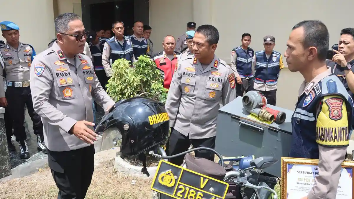 Polres Ogan Ilir Terima Kunker Dirbintibmas Korbinmas Baharkam Polri, Bahas Penguatan Peran