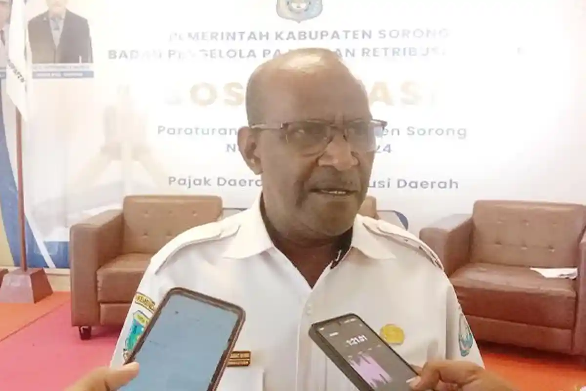 BPPRD Kabupaten Sorong Target Pendapatan Asli Daerah 2024 Mencapai Rp100 Miliar
