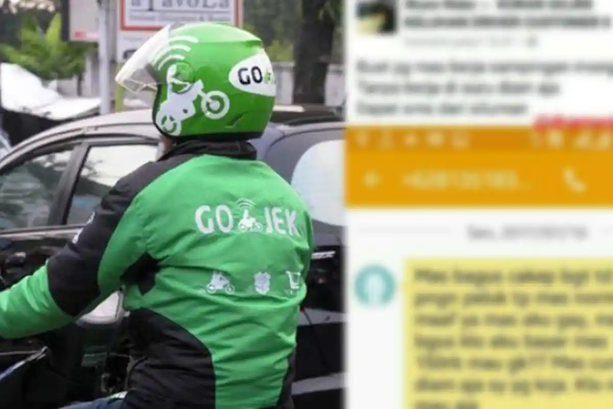 Bikin Merinding! Bukan Hantu atau Pocong, Coba Baca SMS Seorang Customer untuk Driver Gojek ini!
