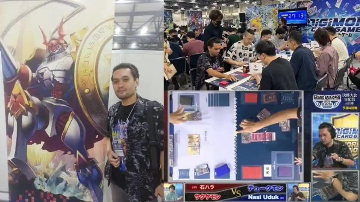 Tampil di Jepang, Karsyah Hidayat Tembus Top 6 Digimon Card Game Asia Open Japan 2025