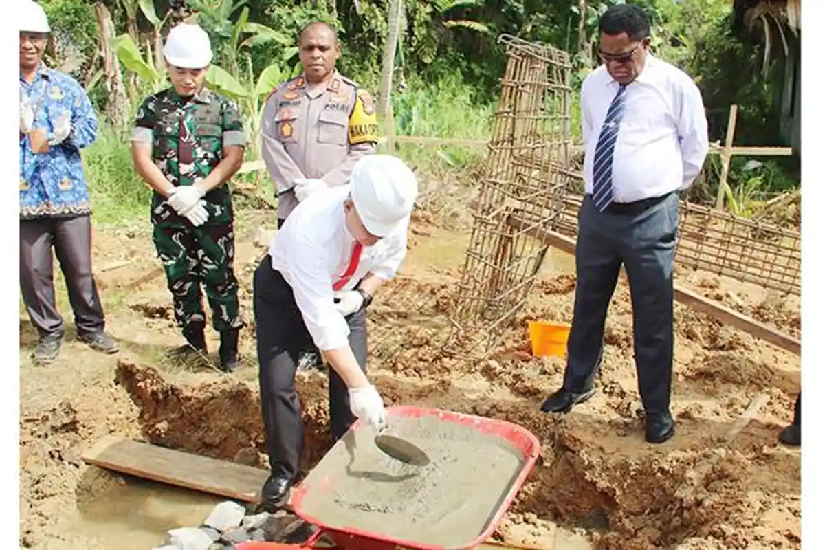 Kantor Disdik Kota Sorong Mulai Dibangun, Pj Wali Kota Harap Layanan Pendidikan Makin Prima